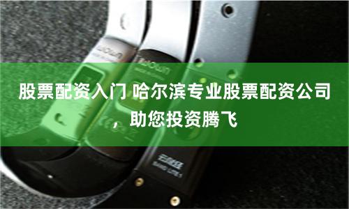 股票配资入门 哈尔滨专业股票配资公司，助您投资腾飞